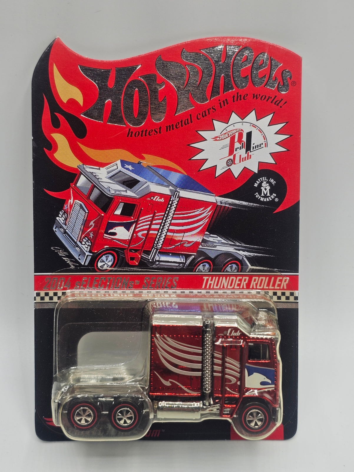 Hot Wheels RLC 2004 Selections Series Thunder Roller Red