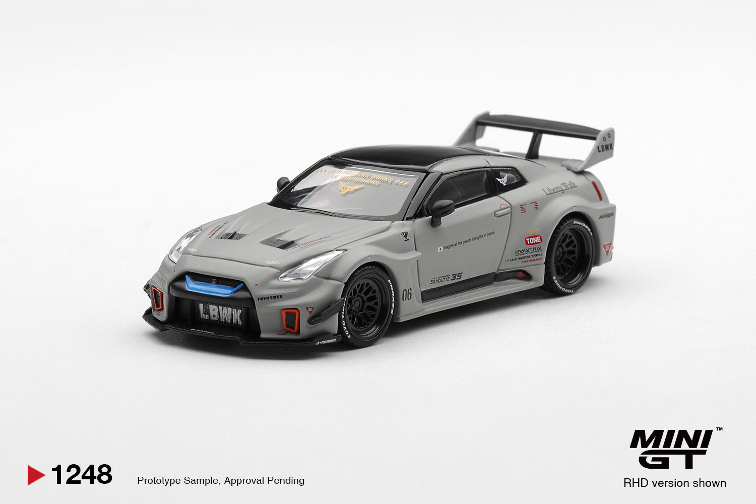 Mini GT #1248 Nissan LB-Silhouette Works GT 35GT-RR Ver.1 Matte