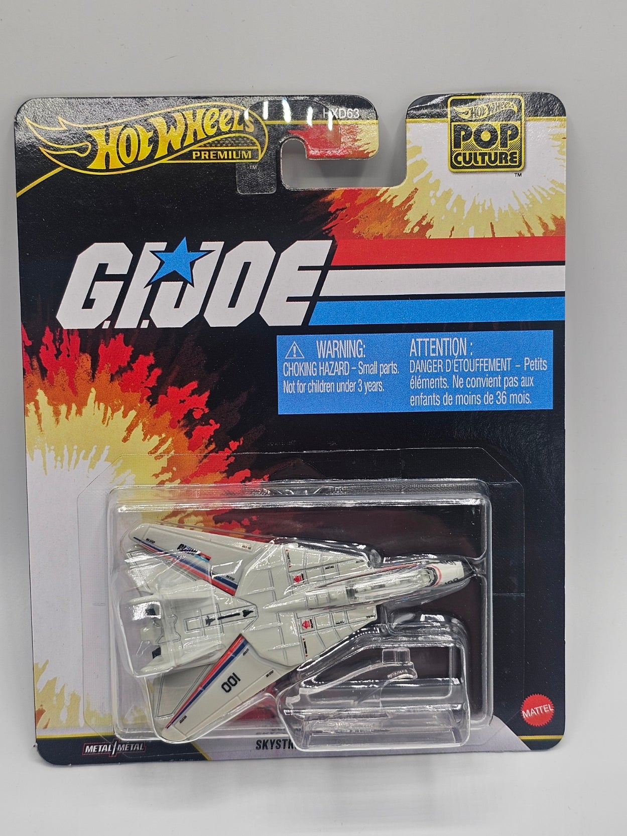Hot Wheels Premium G.I. Joe Combat Jet SkyStriker F-14 Pop Culture