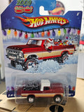 Hot Wheels Texas Drive 'Em Vintage Holiday Rods Red Rim Pickup