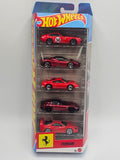 Hot Wheels 1:64 Basic 5 Pack Set 2026 Ferrari