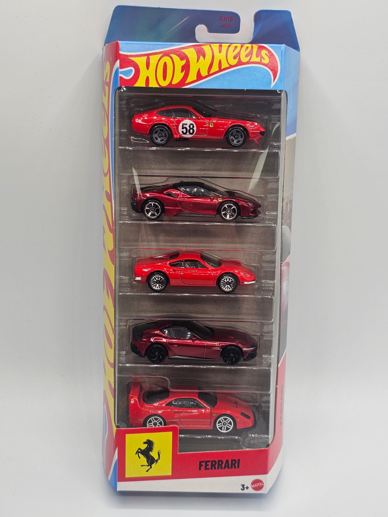 Hot Wheels 1:64 Basic 5 Pack Set 2026 Ferrari