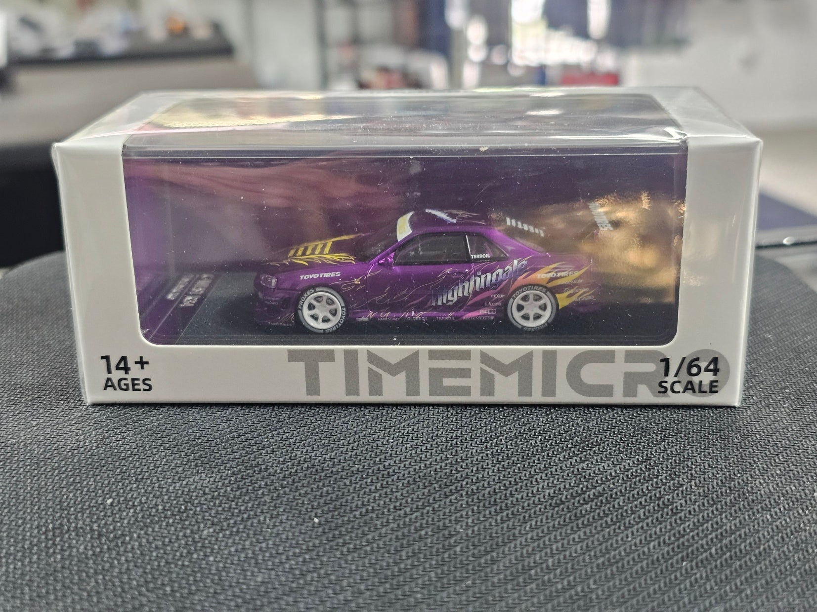 TimeMicro 1:64 Nissan Skyline GT-R R34 - Purple
