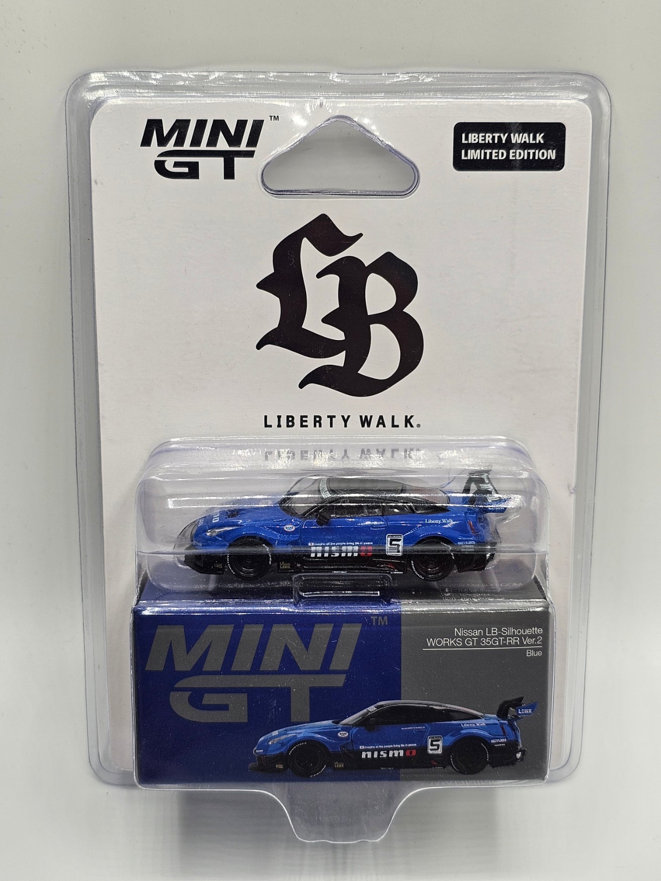 MINIGT LIBERTY WALK 35GT-RR / S15 SILVIA ミニカー おもちゃ
