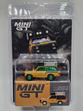 Mini GT #1144 CHASE 1981 Range Rover Camel Trophy Sumatra – Winner (Swoboda & Mentel) 1/64