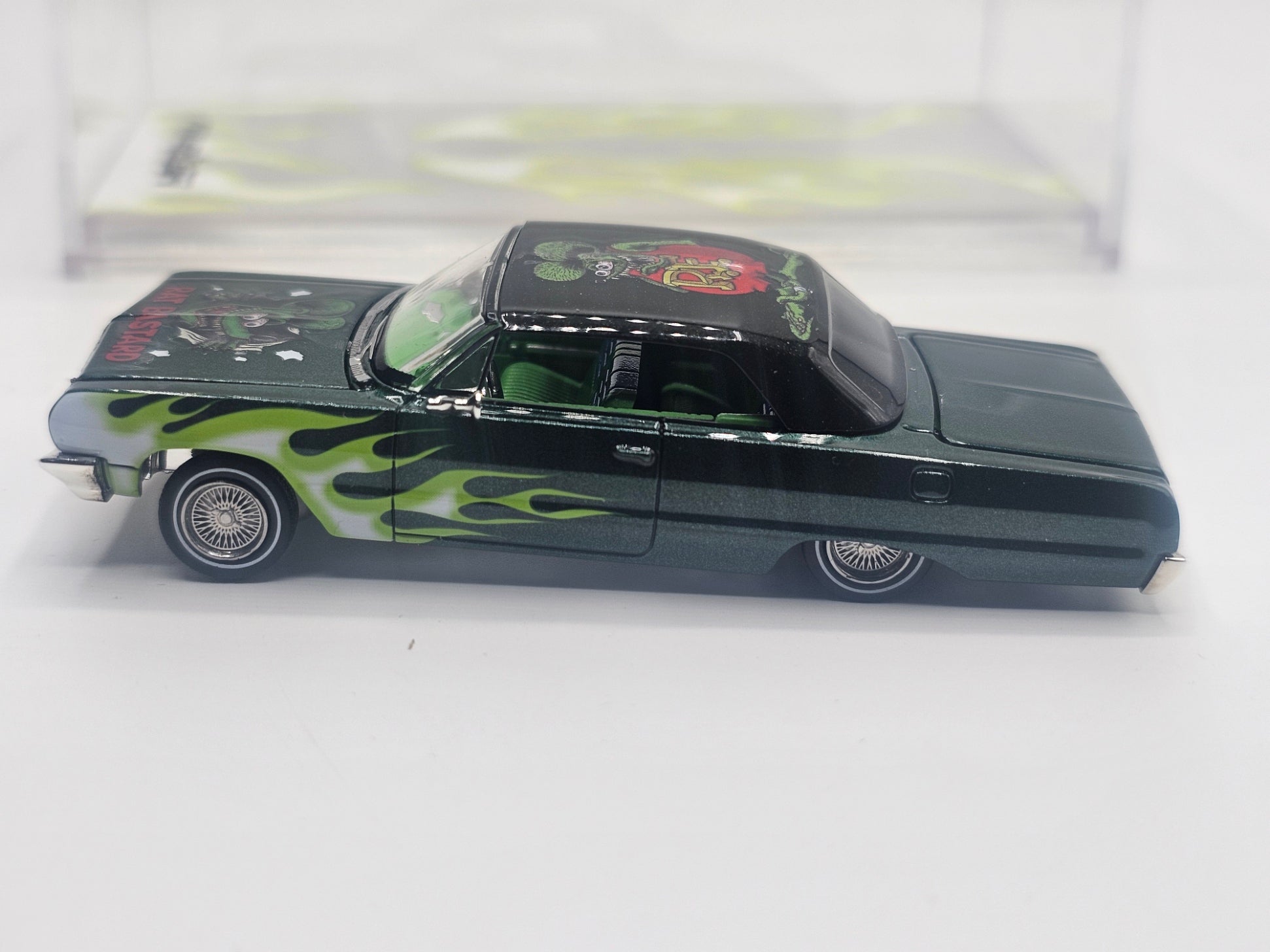 Fine Works64 Chevrolet Impala Bouncing Car - Emerald Green Fink Mouse