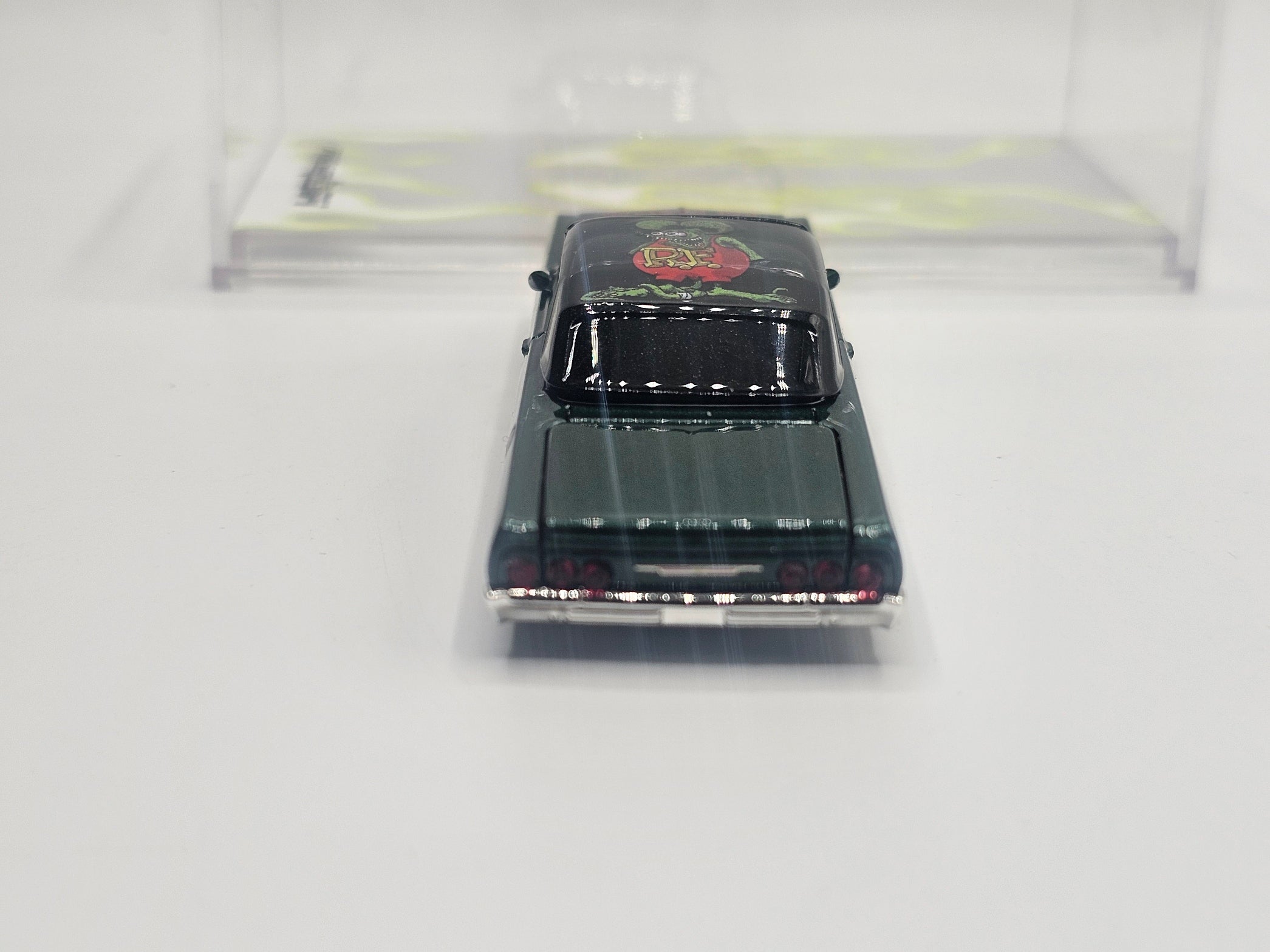 Fine Works64 Chevrolet Impala Bouncing Car - Emerald Green Fink Mouse