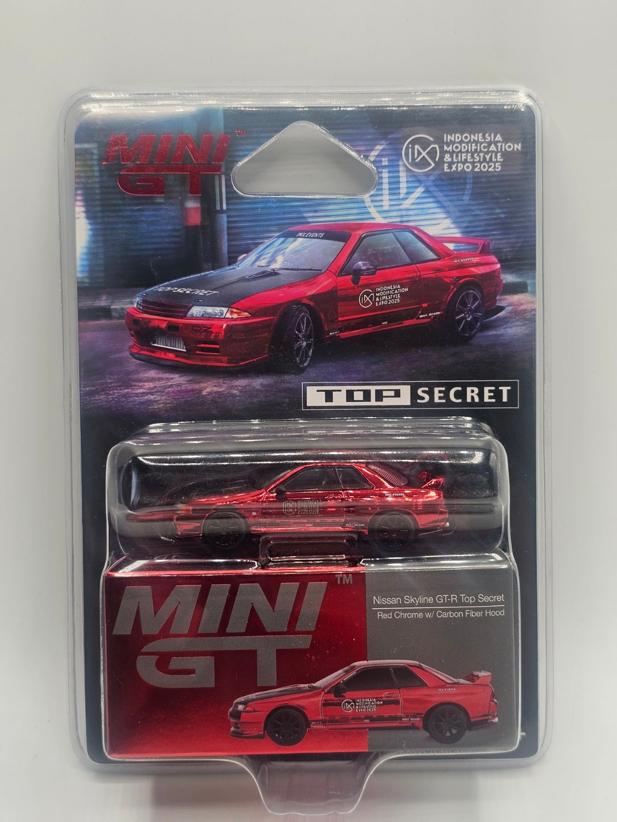 Mini GT #1073 Nissan Skyline GT-R (R34) Top Secret IMX Edition