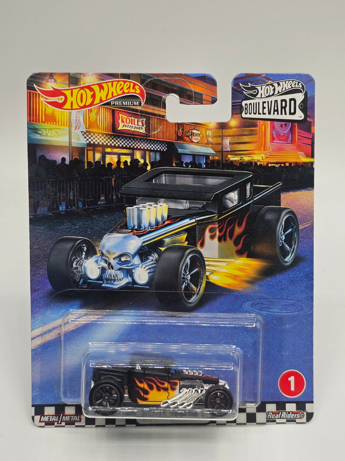Hot Wheels Premium Boulevard #1 Bone Shaker
