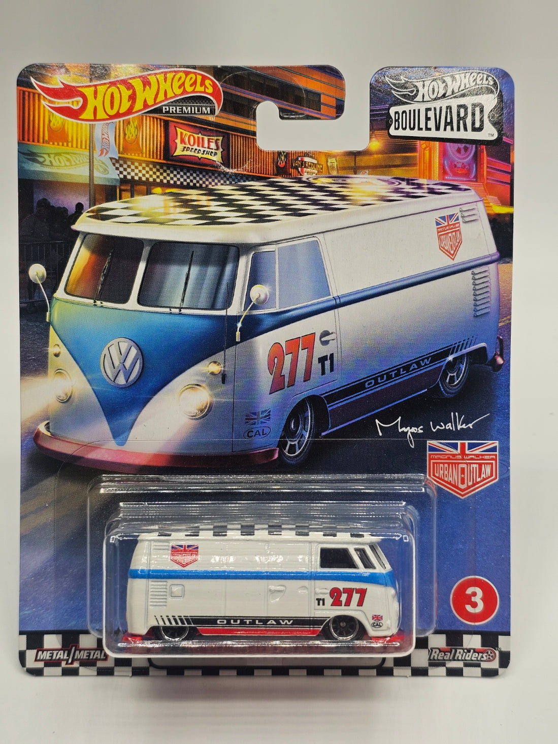 Hot Wheels Boulevard Volkswagen T1 Panel Bus