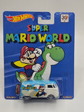 Hot Wheels Premium Pop Culture Super Mario Bros World - Volkswagen T1 Panel Bus