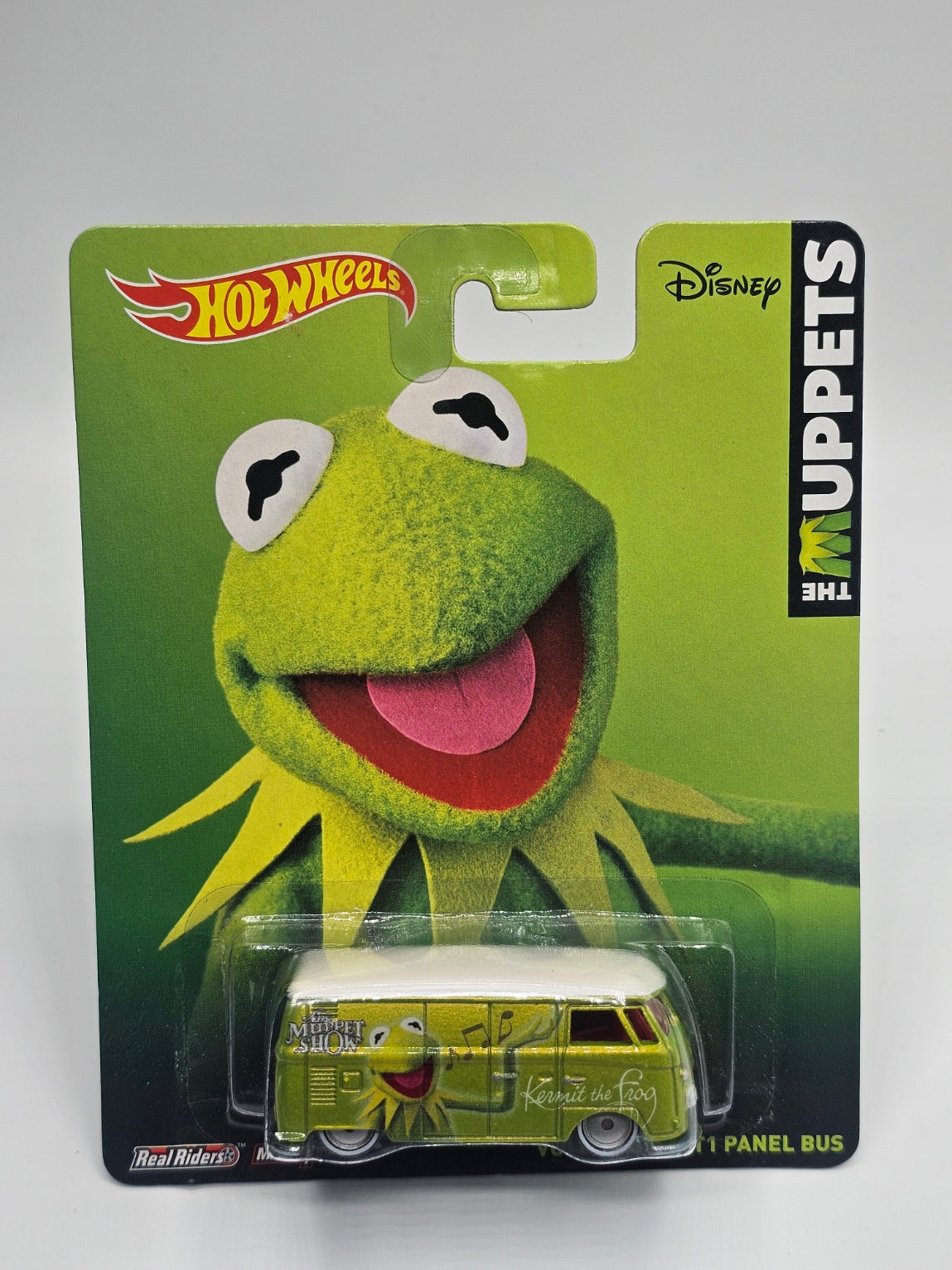 Hot Wheels The Muppets Kermit The Frog - Volkswagen T1 Panel Bus