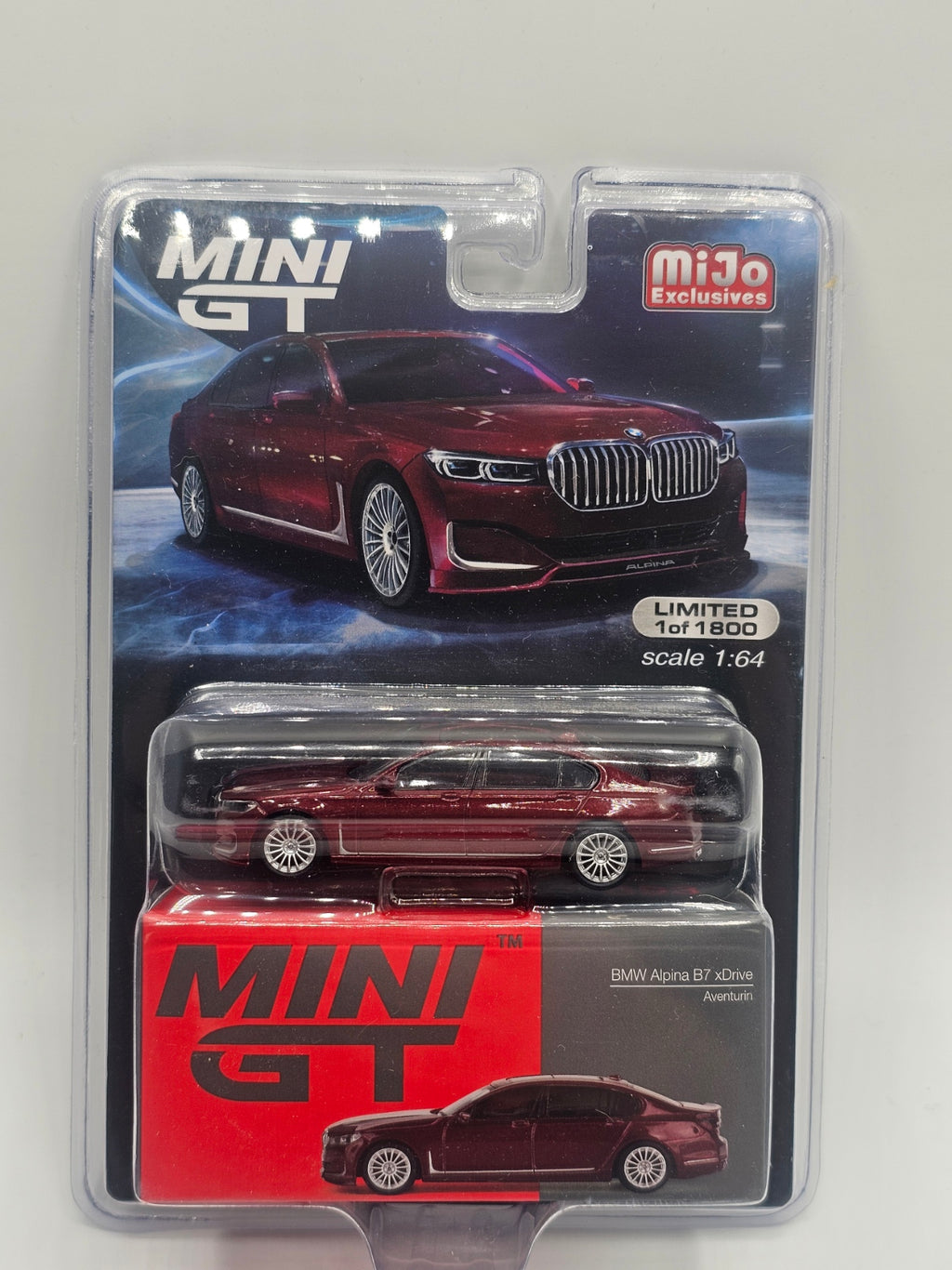 Mini GT 693 BMW Alpina B7 xDrive Aventurin