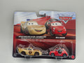 Disney Pixar Cars Features Lightning McQueen Deputy Hazzard & Bella Cadavre 2-Pack