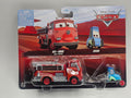 Disney Pixar Cars 2-Pack Metal Red and Guido