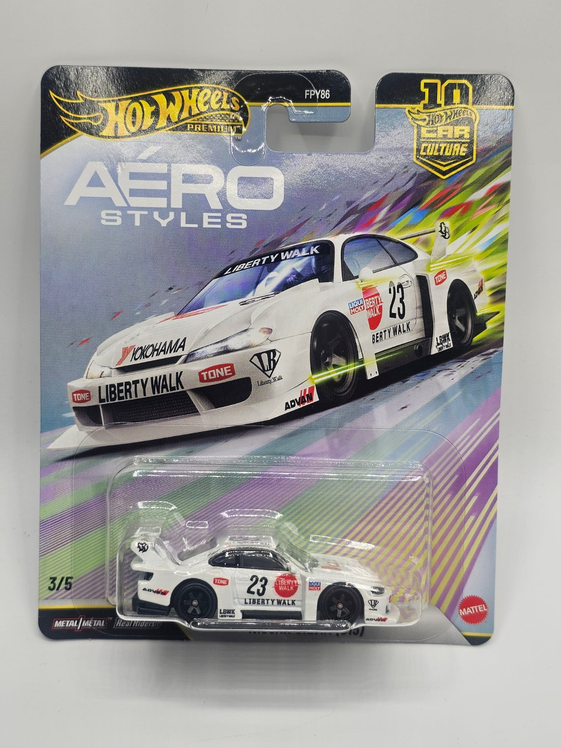 Hot Wheels Premium LB Super Silhouette Nissan Silvia S15 Aero Styles Car Culture