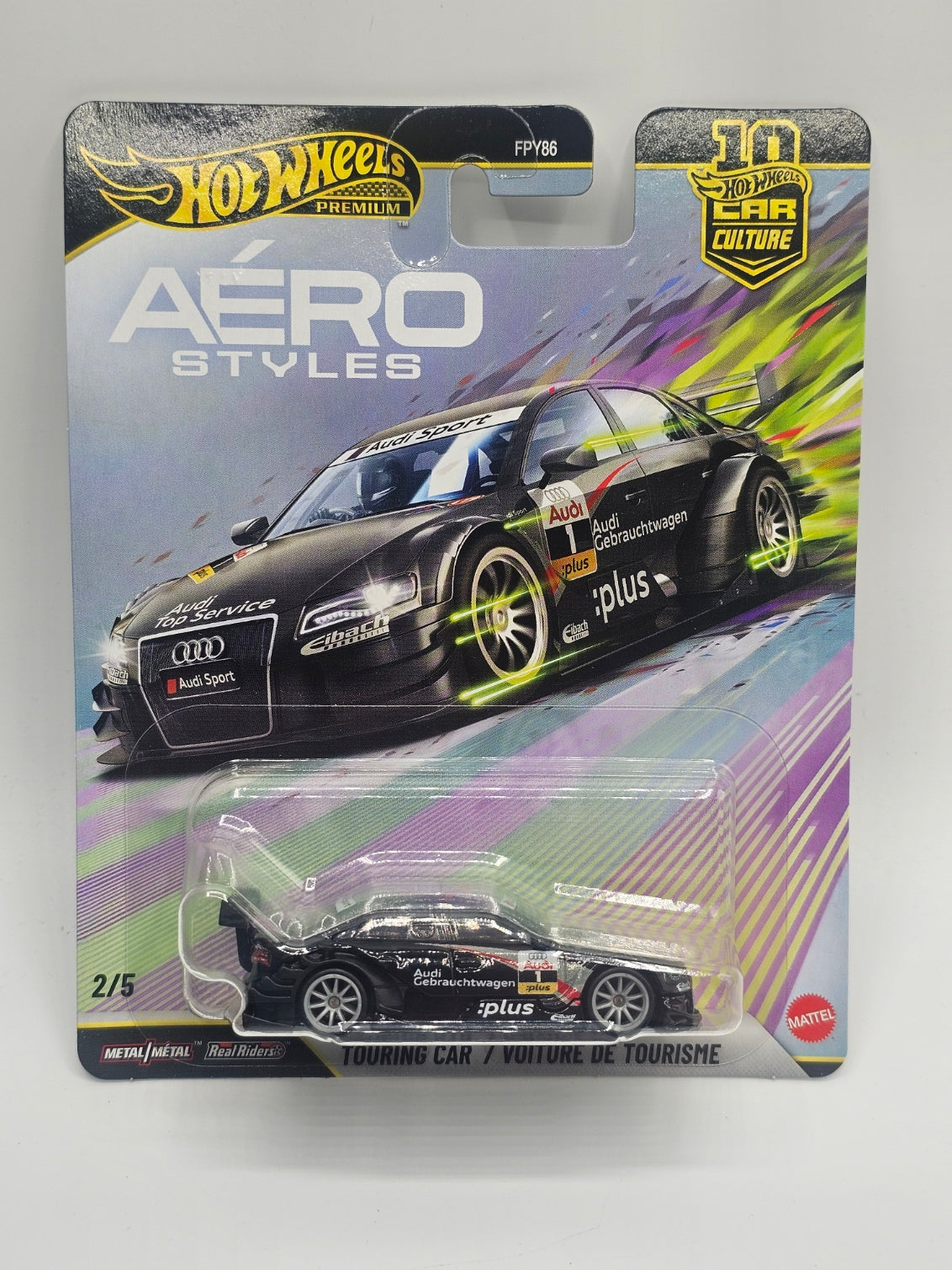 Hot Wheels Premium 2008 Audi A4 Touring Car Aero Styles Car Culture
