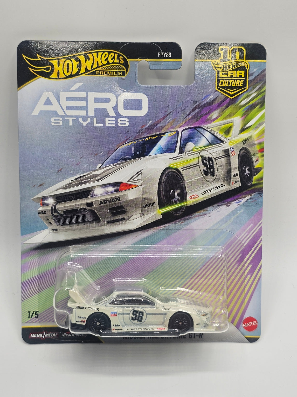 Hot Wheels Premium LB-Kaido Works Nissan R32 Skyline GT-R Car Culture