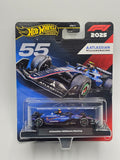 Hot Wheels Premium F1 2025 – Atlassian Williams Racing #55