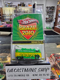 Hot Wheels Brazil 2010 Convention Volkswagen Drag Bus #4638/5000