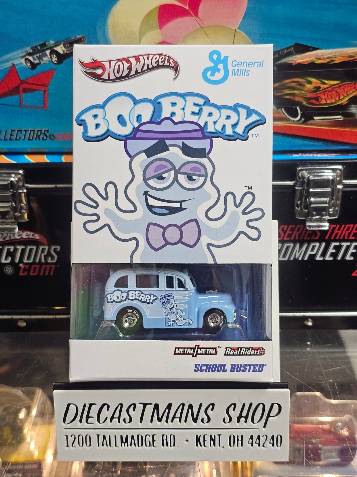 Hot Wheels RLC Boo Berry School Busted Real Riders #2347