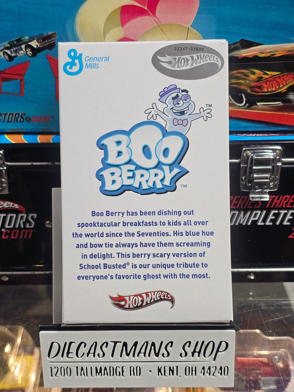 Hot Wheels RLC Boo Berry School Busted Real Riders #2347