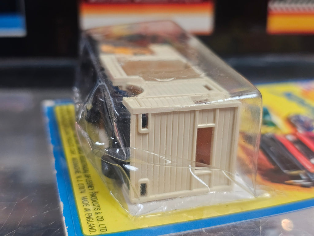 Matchbox Superfast No. 40 Horse Van — Orange, Cream & Brown (Damaged Card)
