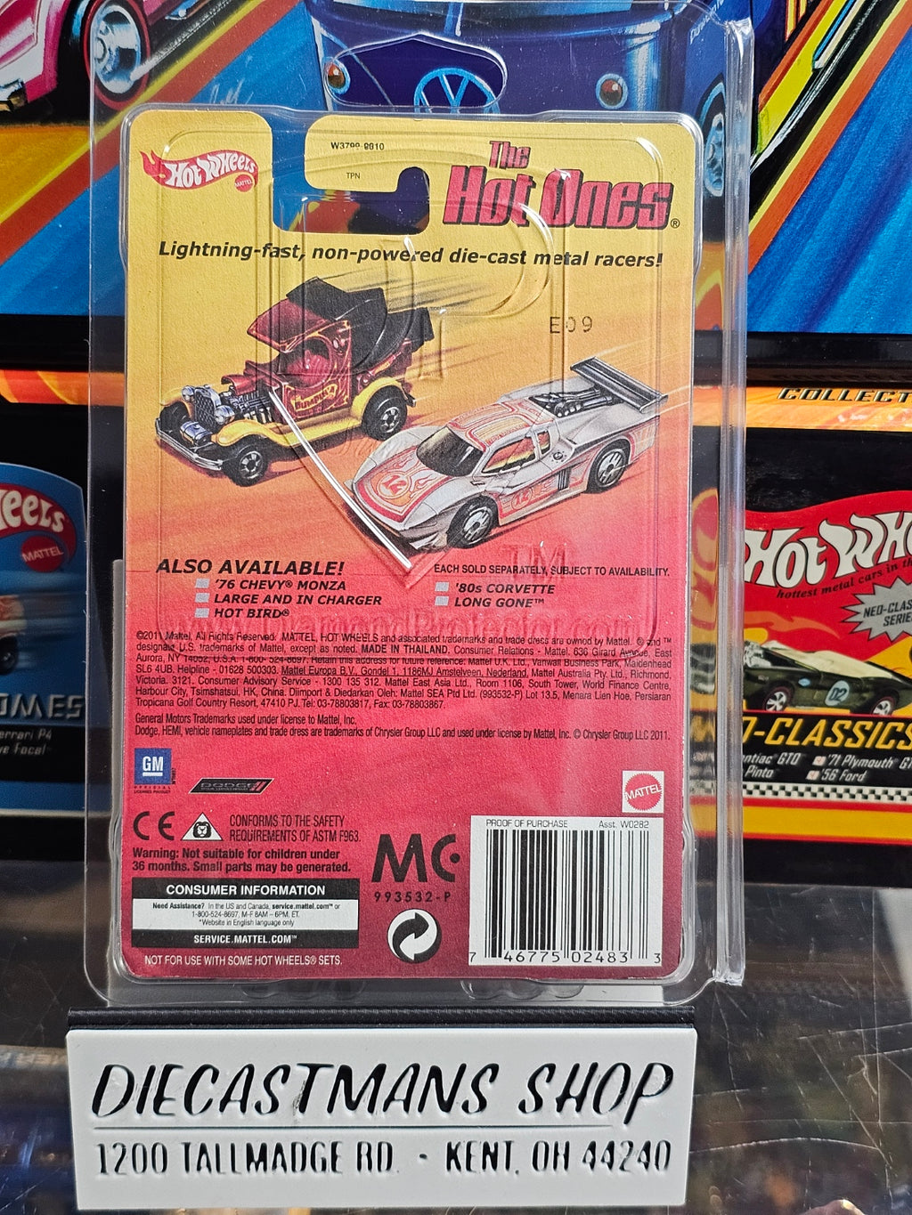 Hot Wheels 2012 The Hot Ones Long Gone Peterbilt Semi Tractor