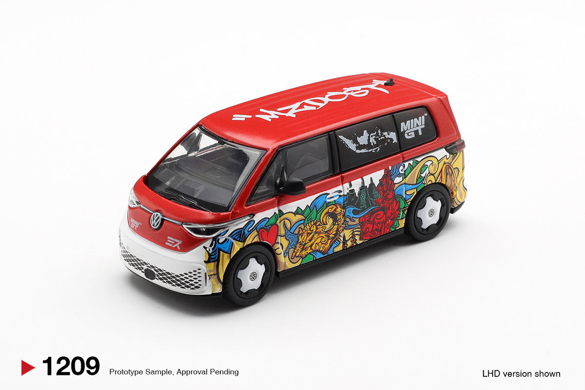 Mini GT #1209 Volkswagen ID. Buzz Mizu Design