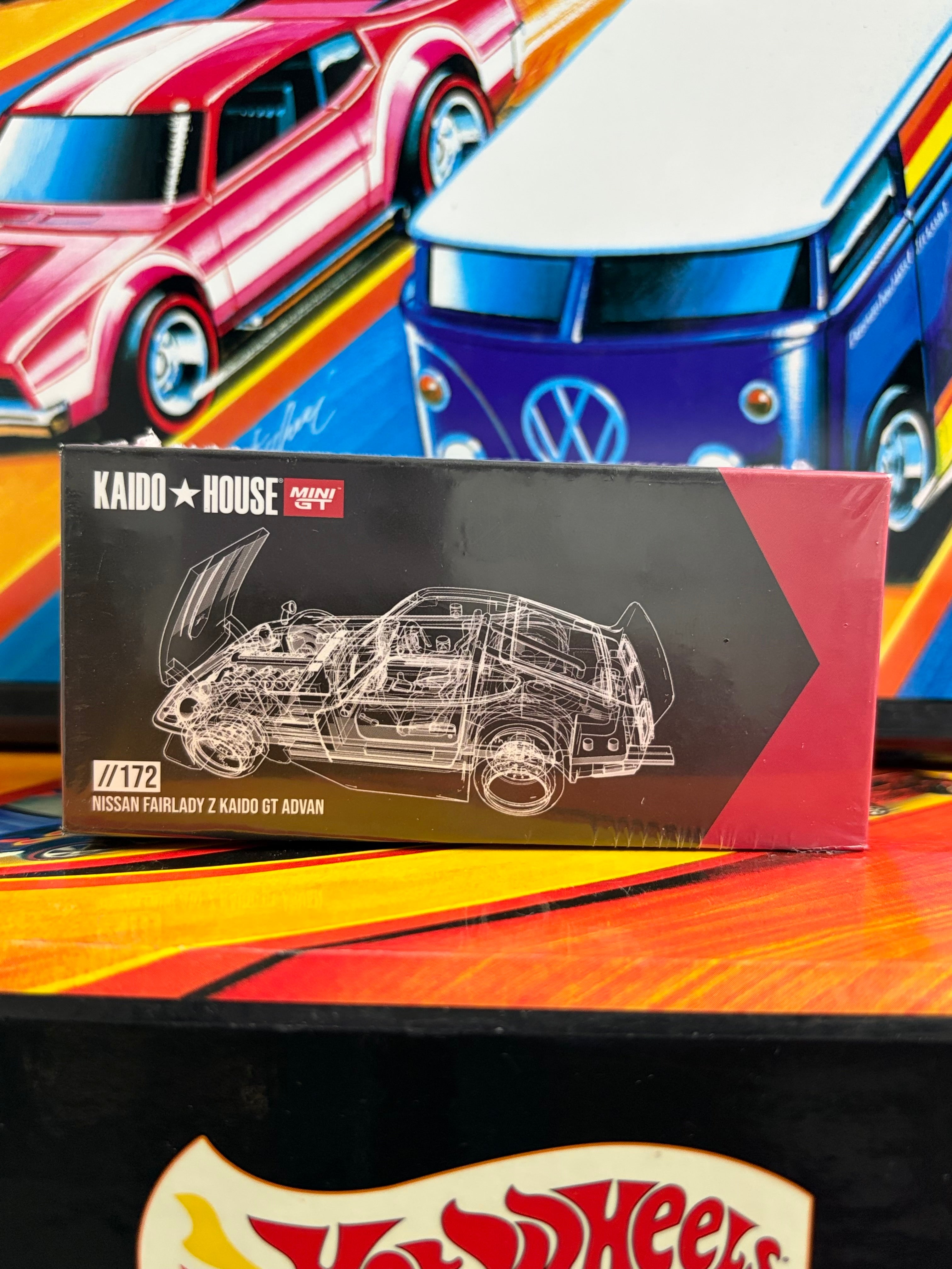 Kaido House Mini GT #172 Nissan Fairlady Z Kaido GT Advan