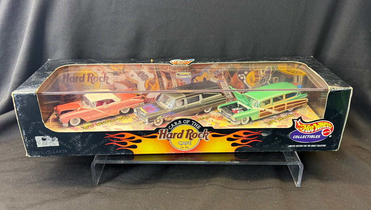 Hot Wheels Cool Classics Series 1 Hard Rock Cafe 3-Car Set