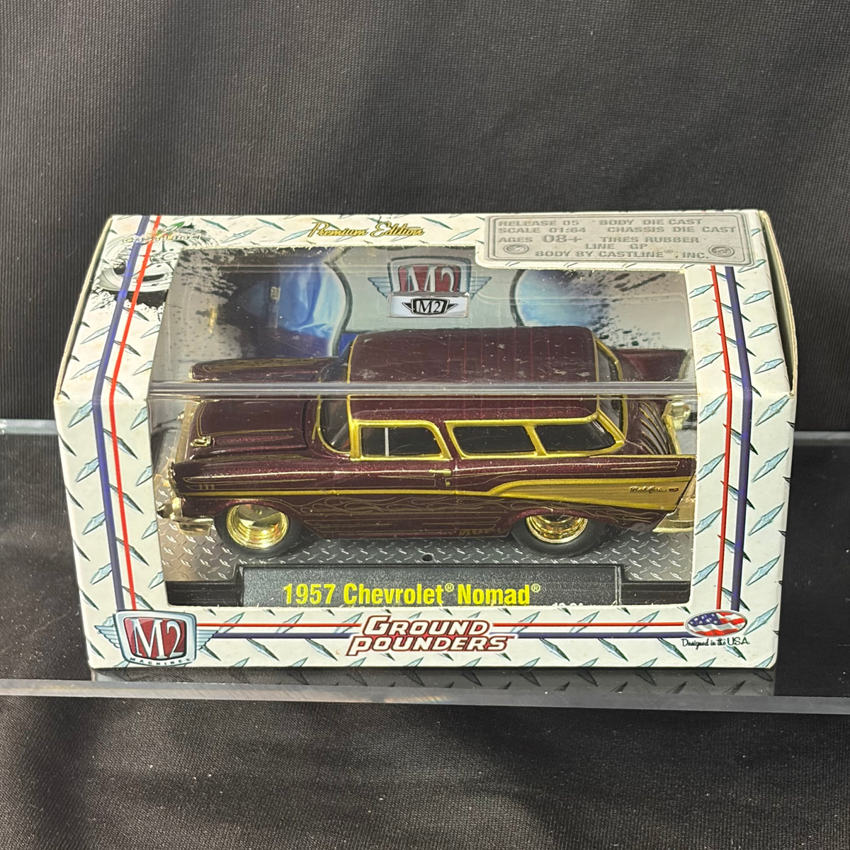 M2 Machines 1957 Chevrolet Nomad Ground Pounders Chase