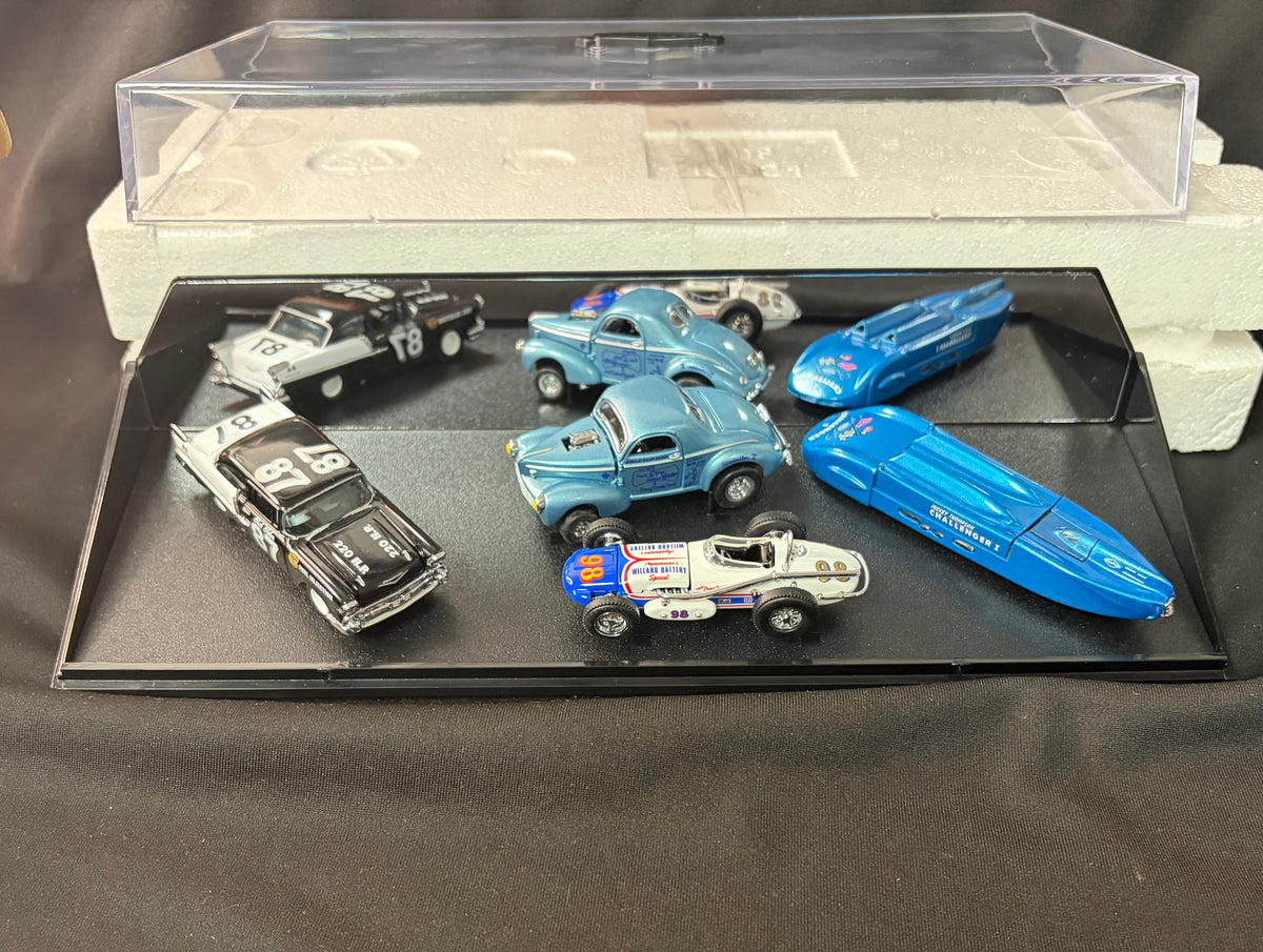 Hot Wheels '97 Legends Vintage Record Holders 4-Car w/ Case