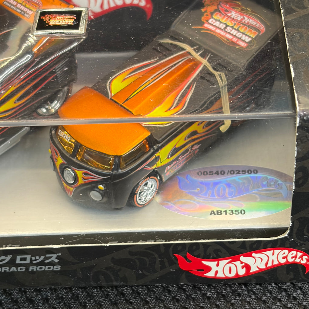 Hot Wheels Volkswagen Drag Rods Osaka Japan 2007 #540/2500