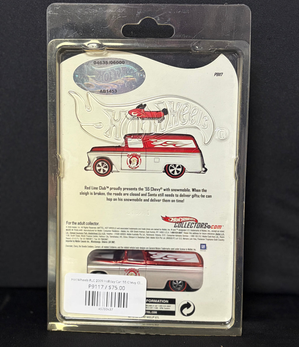 Hot Wheels RLC 2009 Holiday Car '55 Chevy Club Exclusive