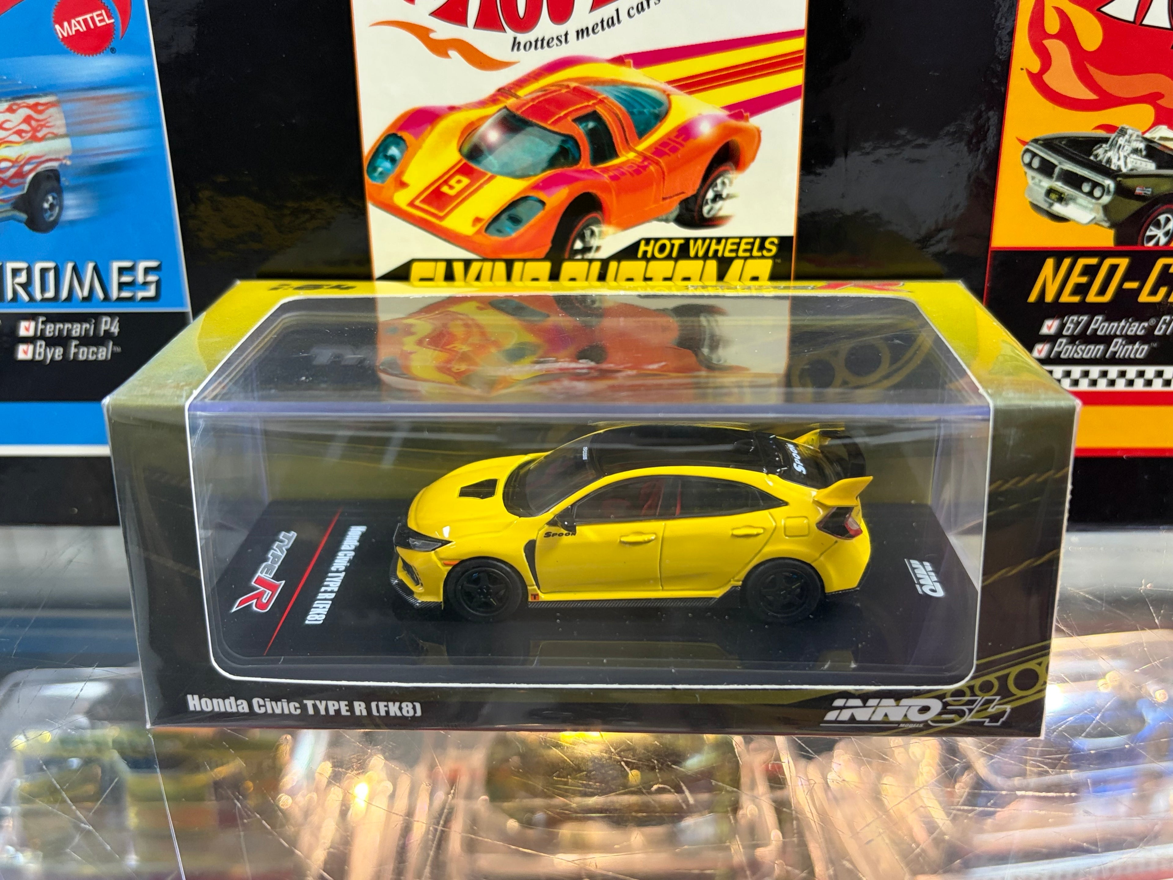 Inno64 Honda Civic Type-R (FK8) Yellow