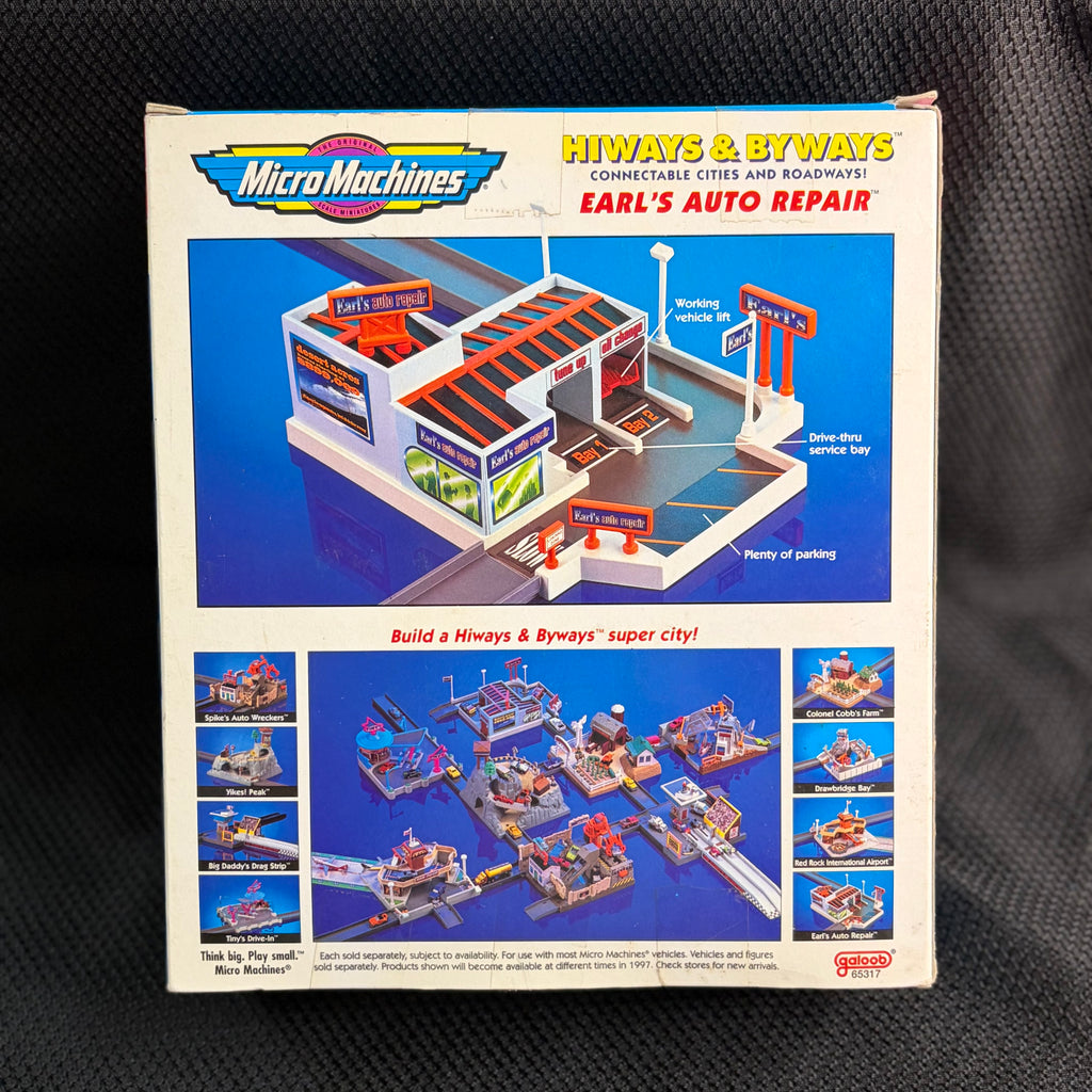 Micro Machines Galoob Hiways & Byways Earl's Auto Repair 65317