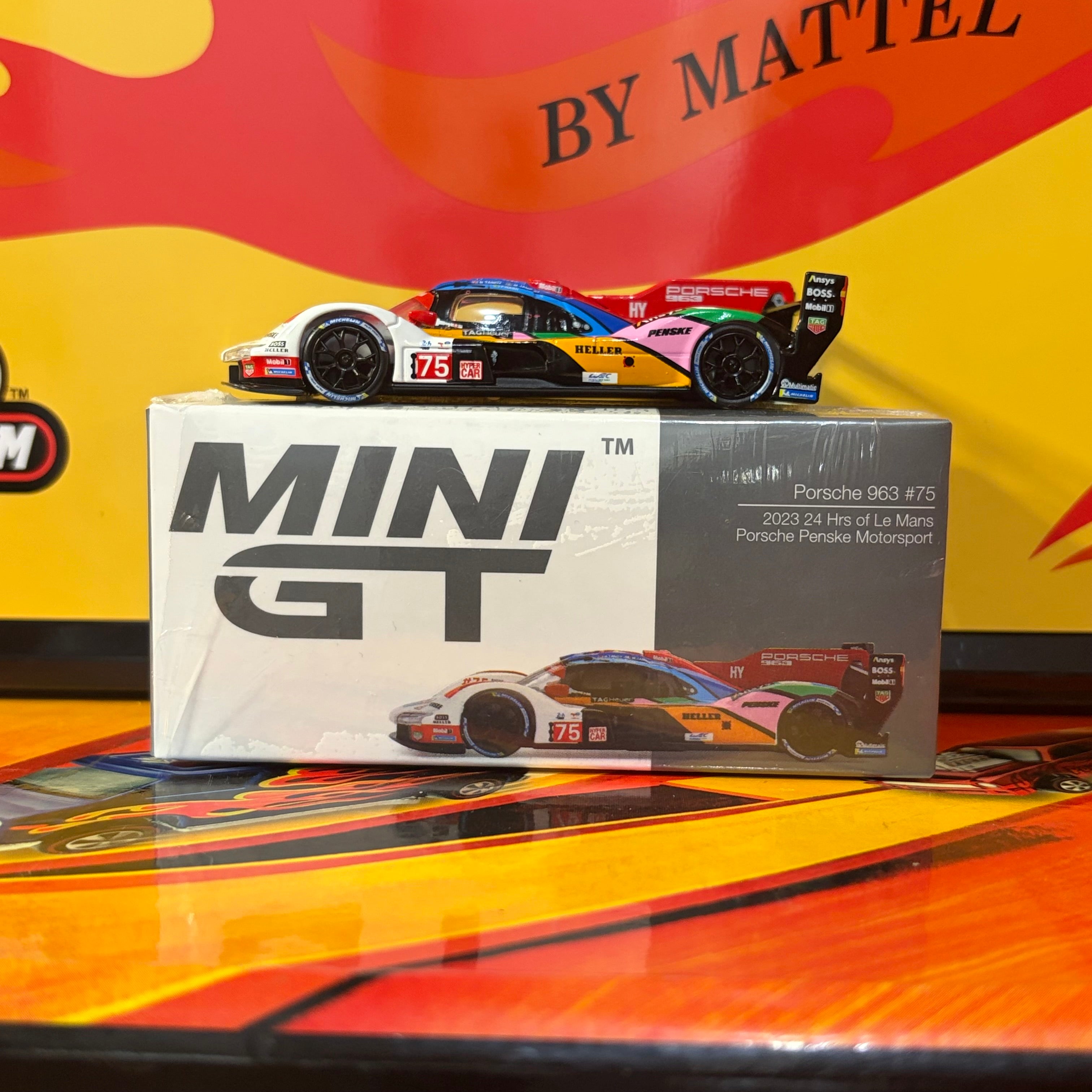 Mini GT #740 Porsche 963 #75 Le Mans 2023 (LHD)