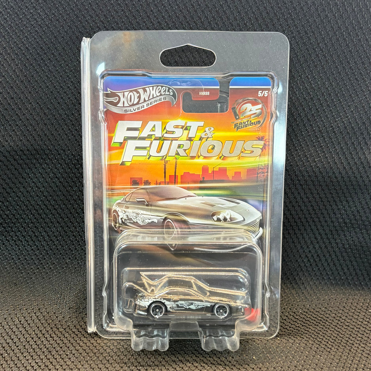 2026 Hot Wheels Fast & Furious Silver Series ZAMAC Set of 5