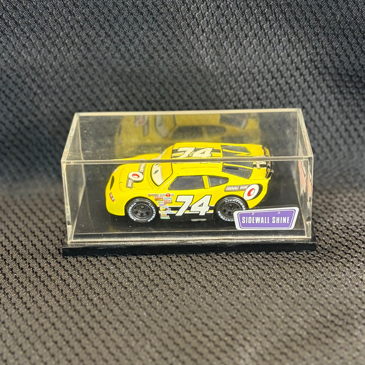 Disney Pixar Cars Toys R Us Sidewall Shine w/ Case