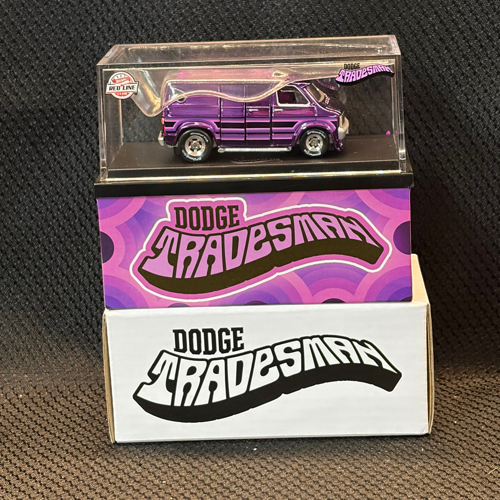 Hot Wheels RLC 1974 Dodge Tradesman Van Purple