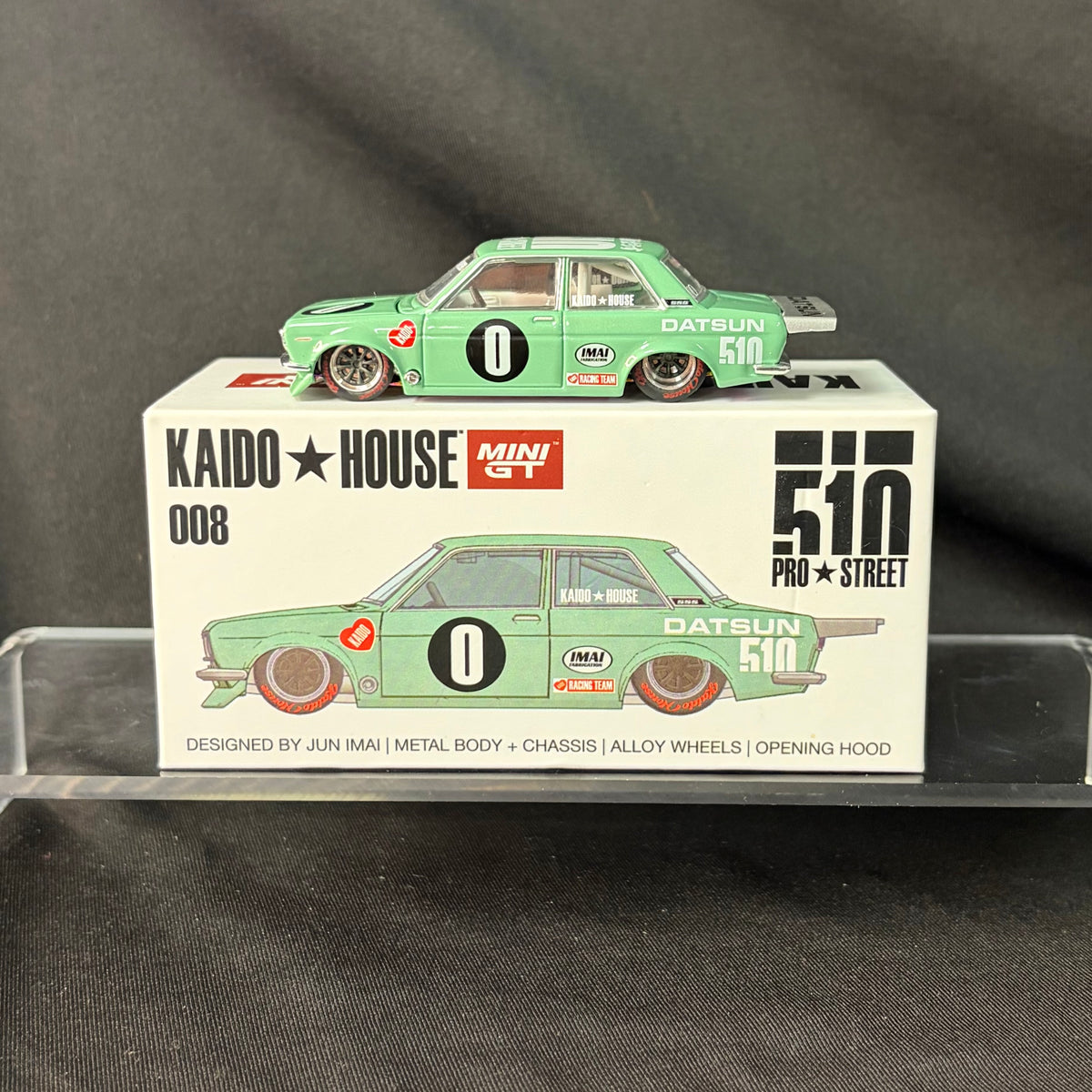 Kaido House #008 Datsun 510 Pro Street Kdo510 Light Green Special Edition