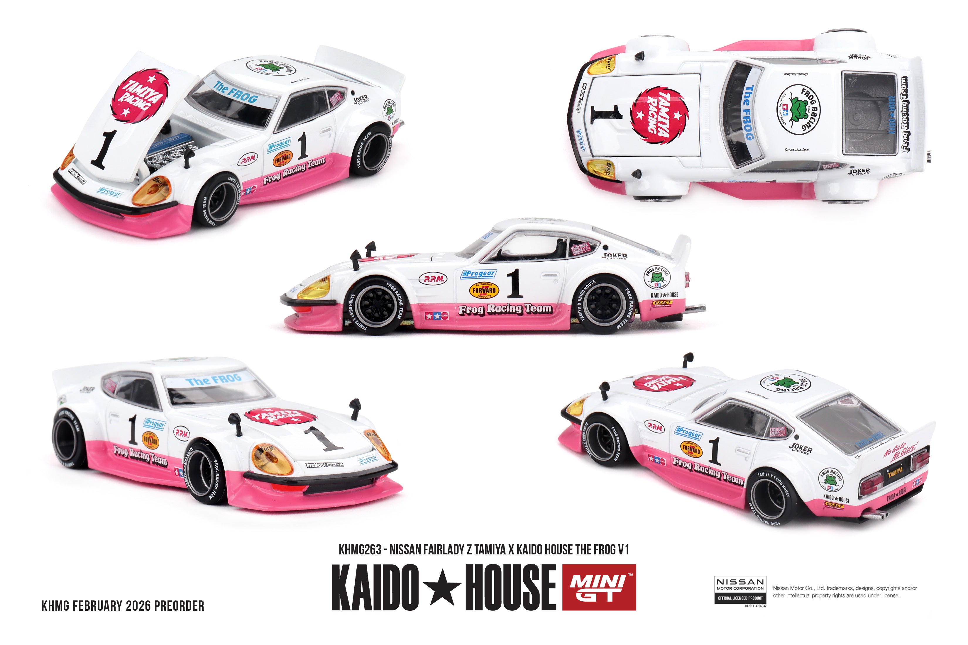 Kaido House #263 Nissan Fairlady Z TAMIYA x KAIDO HOUSE "The FROG" V1