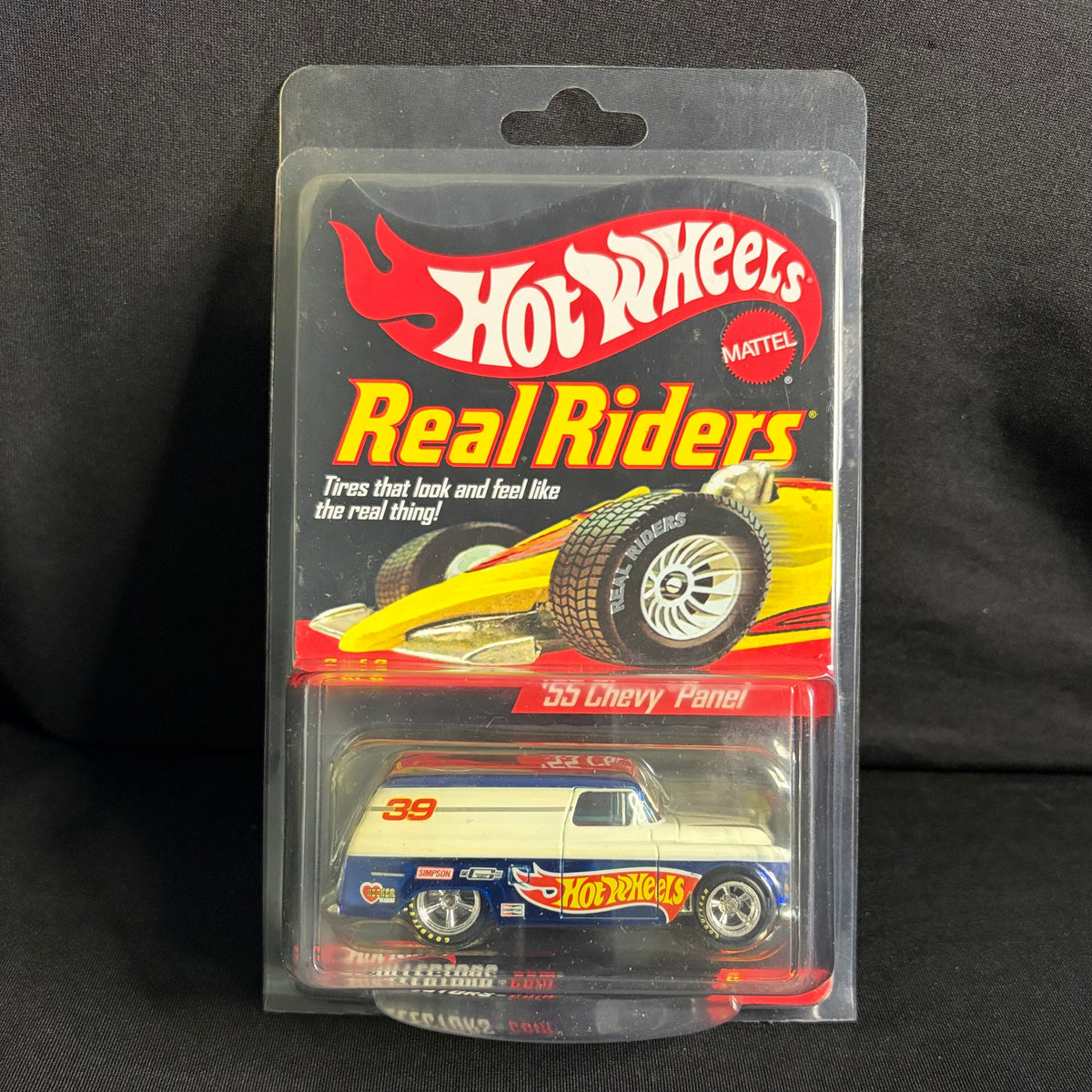 Hot Wheels RLC 2007 Real Riders Series 6 '55 Chevy Panel w/Bike #8657/11000