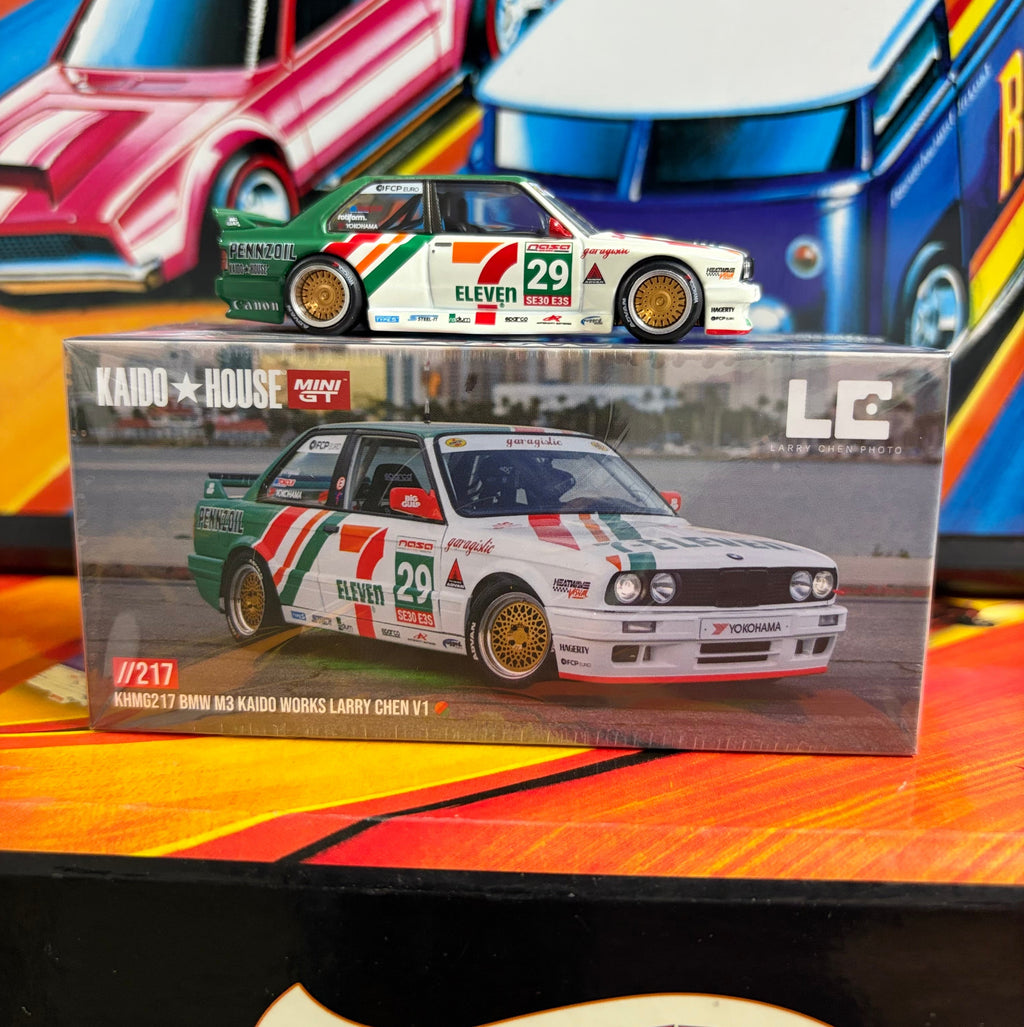 Kaido House 1:64 BMW M3 Kaido Works Larry Chen V1 – USA Exclusive – MiJo Exclusives