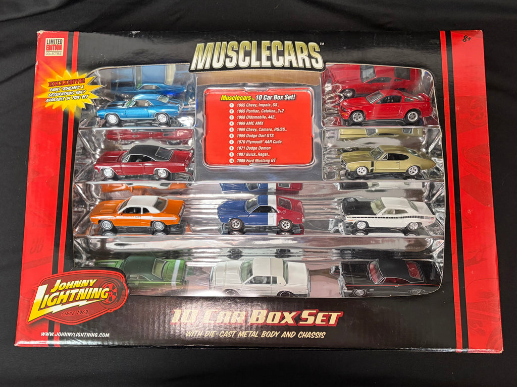 Johnny Lightning Muscle Cars Limited Edition 10-Car Box Set