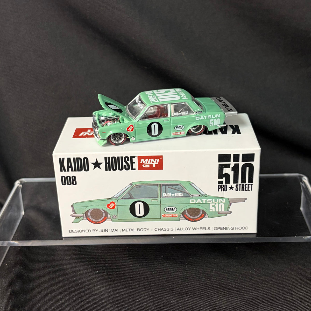 Kaido House #008 Datsun 510 Pro Street Kdo510 Light Green Special Edition