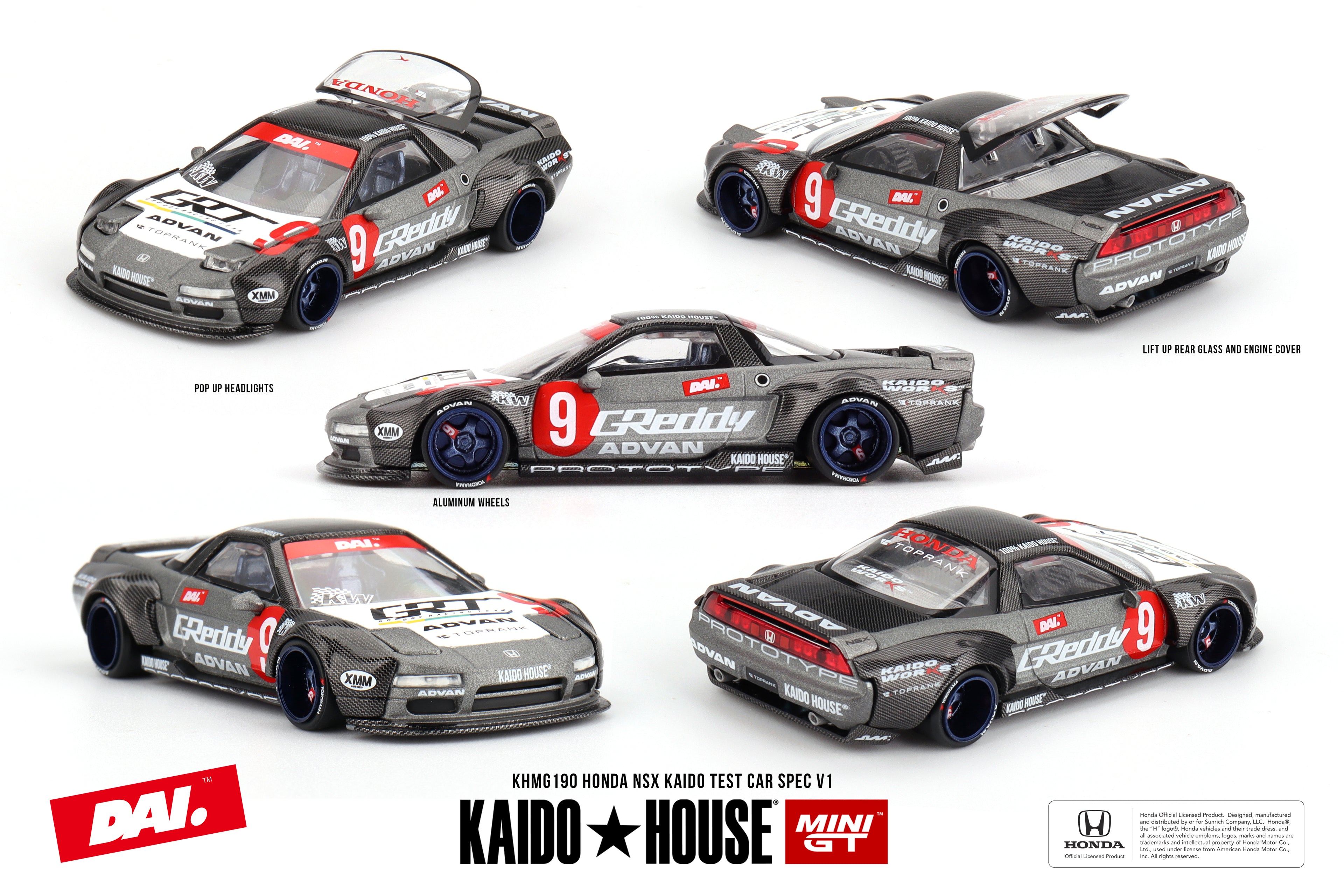 Kaido House #190 Honda NSX Kaido Test Car Spec V1
