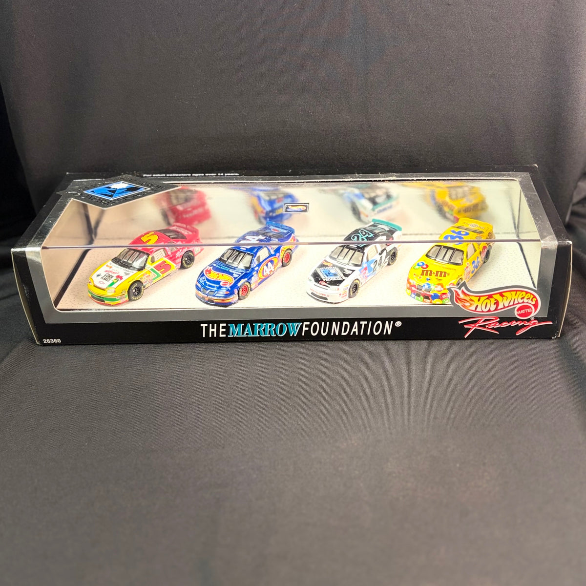 Hot Wheels National Marrow Donor Race Car Set of 4 #26360