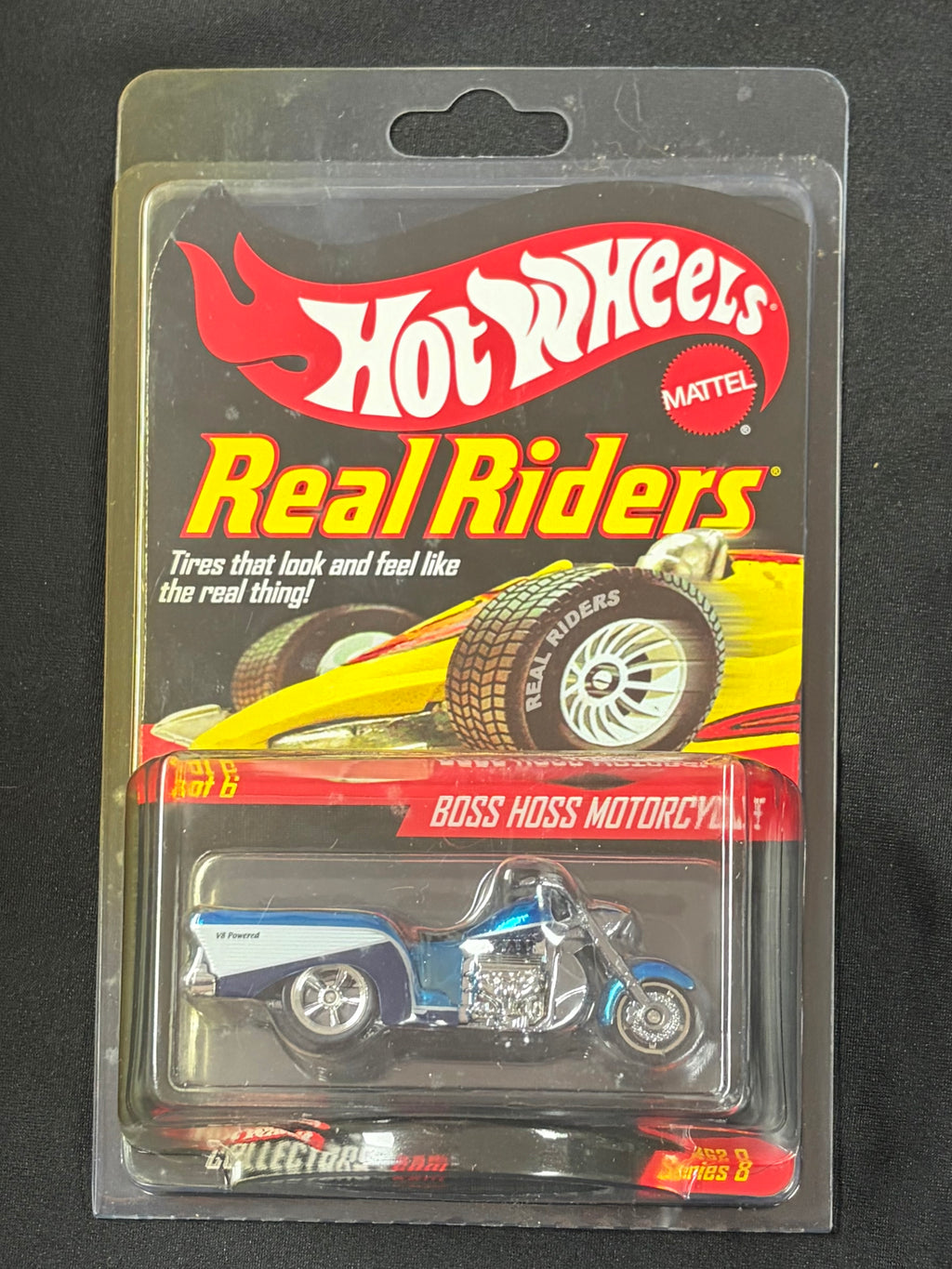 Hot Wheels RLC Real Riders Boss Hoss Motorcycle Series 8 #02864/06500